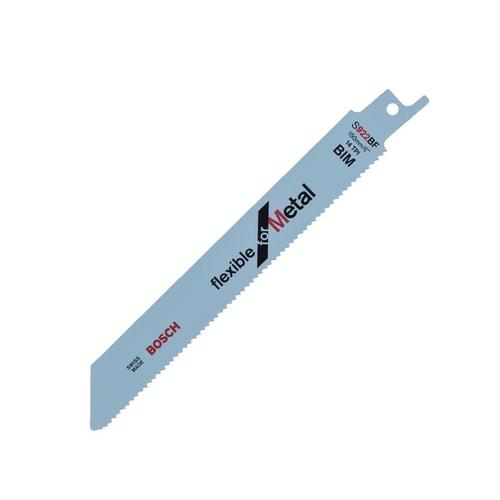 Set 100 panze fierastrau sabie, Bosch S922BF Flexible for Metal, 150mm, 14 TPI