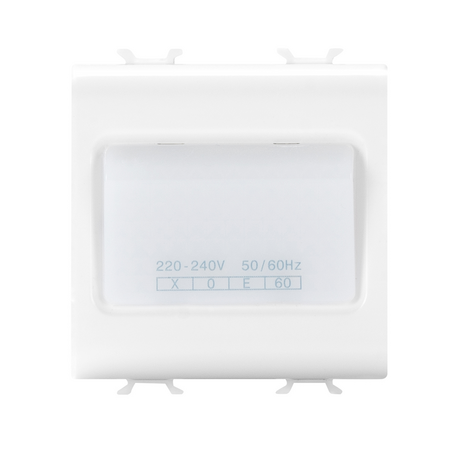 LAMPA AUTONOMA DE URGENTA - 230VAC 50/60HZ 1H - 2 MODULE - ALB SATINAT - CHORUSMART