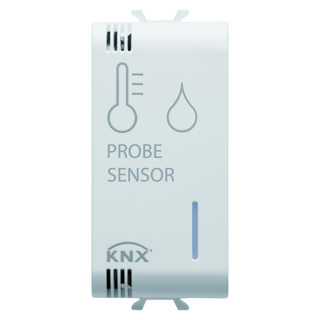 SENZOR DE TEMPERATURA/UMIDITATE KNX/EASY - 1 MODUL - ALB SATINAT - CHORUSMART