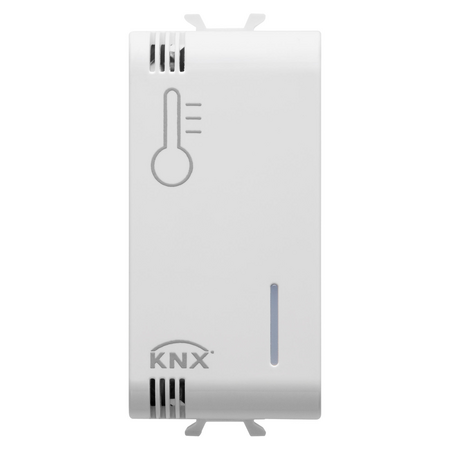 SENZOR DE TEMPERATURA - KNX - 1 MODUL - ALB SATINAT - CHORUSMART