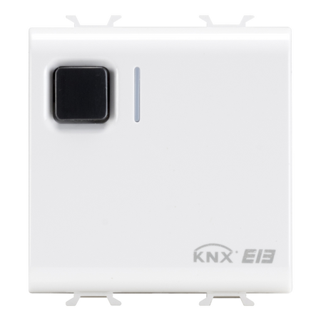 DISPOZITIV DE ACTIONARE COMUTATOR - 1 CANAL - 16A - KNX - 2 MODULE - ALB SATINAT - CHORUSMART