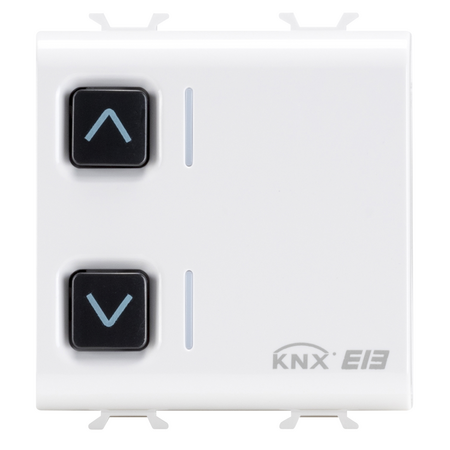 SERVOMOTOR PENTRU RULOURI - 1 CANAL - 6A - KNX - 2 MODULE - ALB SATINAT - CHORUSMART