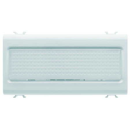 LAMPA DE urcare a SCARILOR - 12V c.a./c.c. / 230V c.a. 50/60 Hz - OPAL - 4 MODULE - ALB SATINAT - CHORUSMART