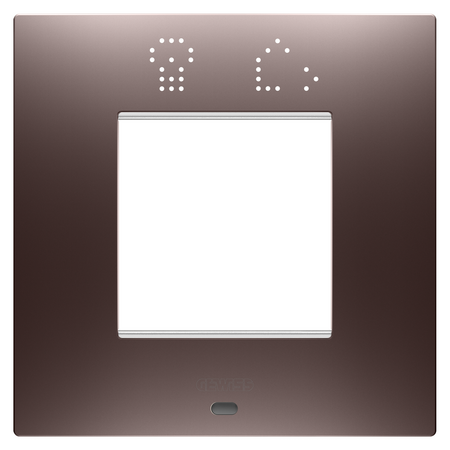 PLACA INTERNATIONALA EGO SMART - IN TEHNOPOLIMER VOPSIT - 2 MODULE - CUPRU - CHORUSMART