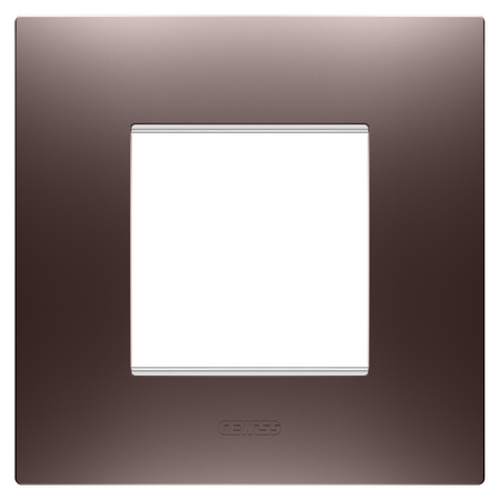 PLACA INTERNATIONALA EGO - IN TEHNOPOLIMER VOPSIT - 2 MODULE - CUPRU - CHORUSMART