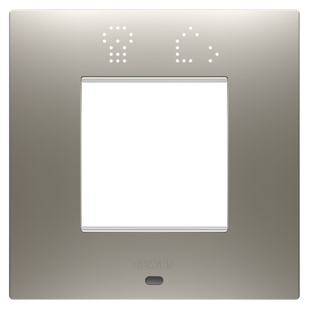 PLACA INTERNATIONALA EGO SMART - IN TEHNOPOLIMER VOPSIT - 2 MODULE - OTEL - CHORUSMART