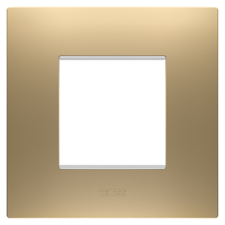 PLACA INTERNATIONALA EGO - IN TEHNOPOLIMER VOPSIT - 2 MODULE - AUR - CHORUSMART