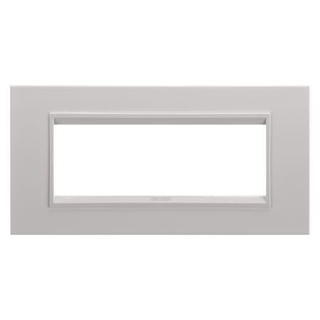 PLACA DE LUX - IN METAL - 6 MODULE - ALB MONOCROM BEJ NATURAL- CHORUSMART