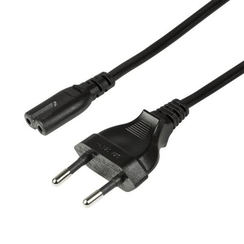 Cablu alimentare casetofon LOGILINK cp145 2 pini pentru TV, radio, lungime 3m