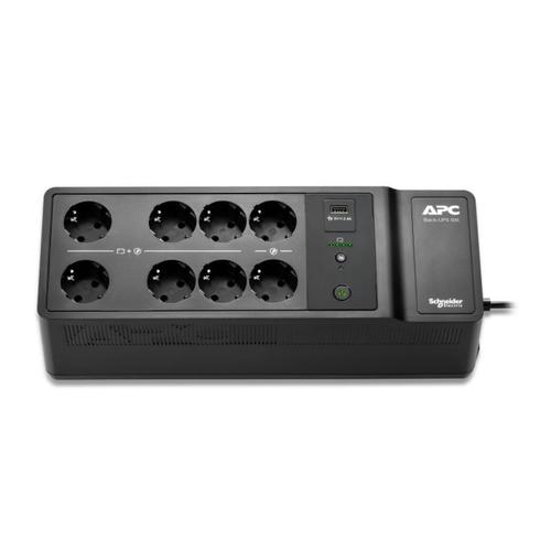 UPS APC BE500G2-GR, 500VA/300W, 8 x Schuko, Negru
