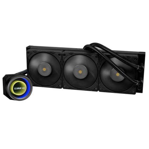 Cooler CPU Lian Li Galahad II 360 Trinity Performance, iluminare ARGB, 3x 120mm, 3000 rpm , PWM (Negru)