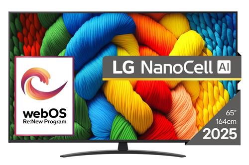 Televizor LED LG 165 cm (65inch) 65NANO81A3A, Ultra HD 4K, Smart TV, WiFi, CI+