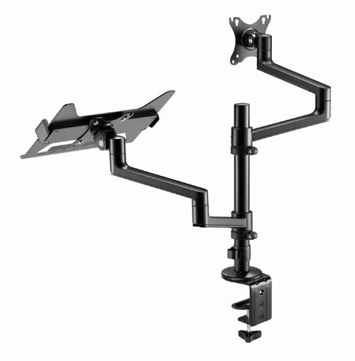 Suport de birou pentru monitor Gembird MA-DA-04 ,17”-32”, 8 kg, VESA 75x75/100x100 (Negru)