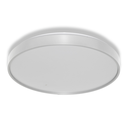 Plafonieră LED LEDVANCE CEILING LUXO ⌀ 38 cm 24 W 4000 K IP20 SILVER, 1320 lm, 120°, argintiu
