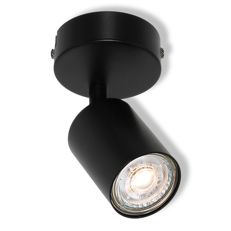 Bec LED Ledvance (Osram)  LED SPOT ELEMENTAL 1XGU10 ROUND BLACK, 6 W, negru