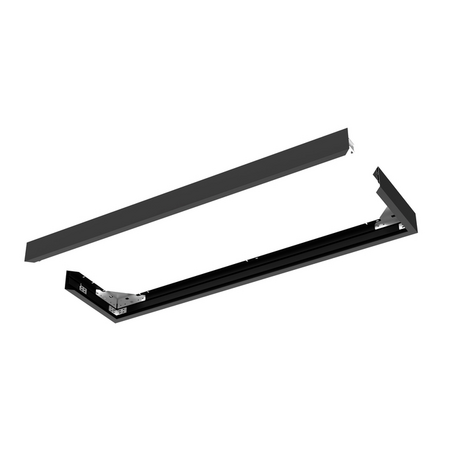 Panou LED LEDVANCE PANEL 1200 SURFACE MOUNT KIT H75 BK, negru
