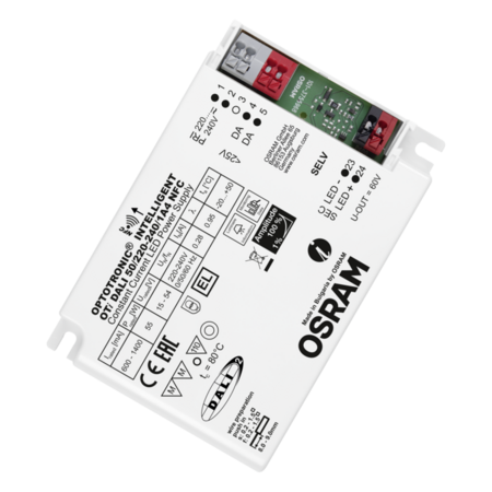 Driver LED Ledvance (Osram)  OTi DALI 50/220-240/1A4 NFC, 50,00 W, 220-240 V, 1400 mA, IP20, dimabil