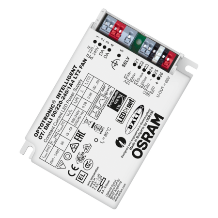 Driver LED Ledvance (Osram)  OTi DALI 50/220-240/1A4 LT2 FAN, 50,00 W, 220-240 V, 1400 mA, IP20, dimabil