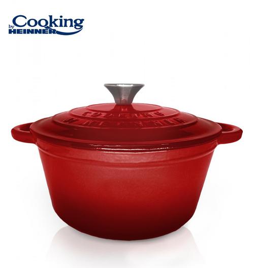 Semioala Heinner HR-KN-SM4, RED LINE, fonta + capac, 4L, 24 x 11.5 cm