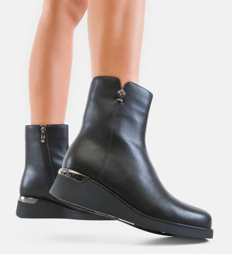 Botine dama Simina Negre 2