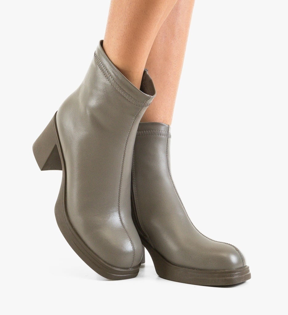 Botine dama Tafta Gri