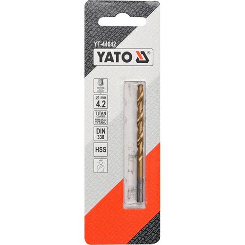 Burghiu de slefuit Yato YT-44642, Otel, Auriu