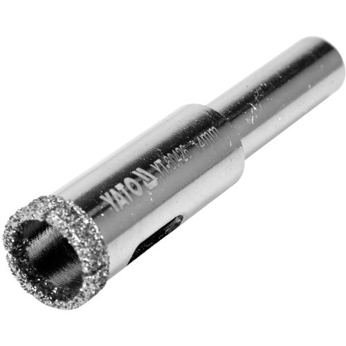Burghiu pentru ceramica Yato YT-60426, Otel, 14 mm, Argintiu