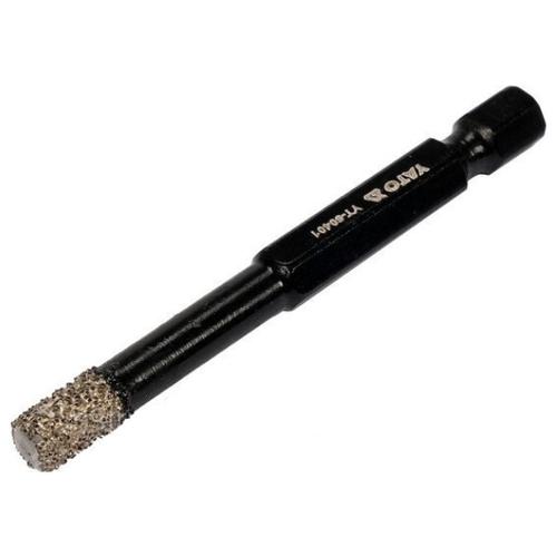 Burghiu diamantat 8 mm YATO YT-60402, prindere hexagonala 1/4inch, pentru gaurire umeda si uscata in ceramica