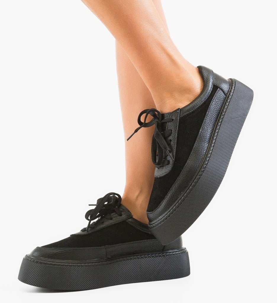 Pantofi Casual Retegan Negri