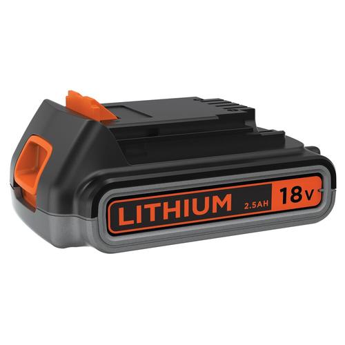 Acumulator Litiu-Ion Black & Decker BL2518 18 V, 2.5 Ah, compatibil cu sistemul POWERCONNECT™