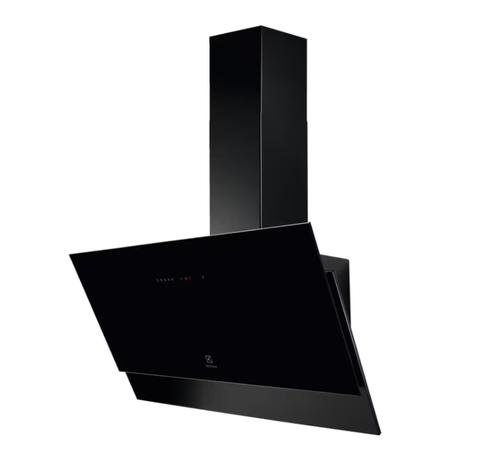 Hota decorativa Electrolux LFV619K, Putere de absortie 700 m3/h, 1 motor, 90 cm, Clasa A (Negru)