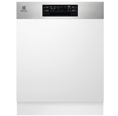 Masina de spalat vase semi-incorporabila Electrolux EEM48300IX, 14 seturi, 8 programe, AirDry, Clasa D, 60 cm (Alb)