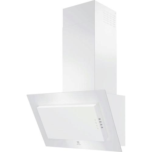Hota incorporabila decorativa Electrolux FLEX 600 LFV326W, Putere de absorbtie 600 mc/h, Filtru de carbon inclus, 1 motor, 60 cm (Alb)