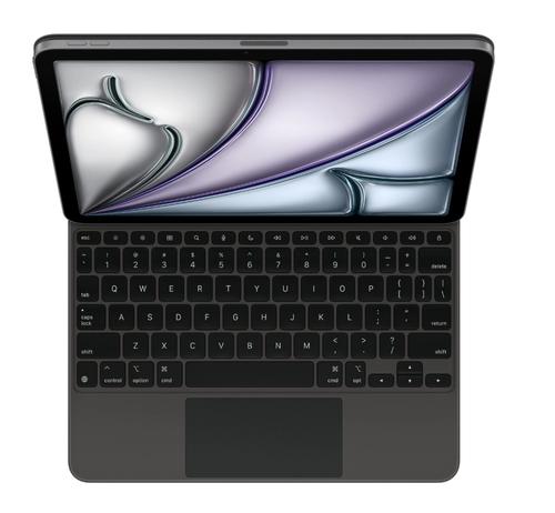 Husa cu tastatura Apple Magic Keyboard pentru Apple iPad Air 11-inch (M3), Layout US English (Negru)