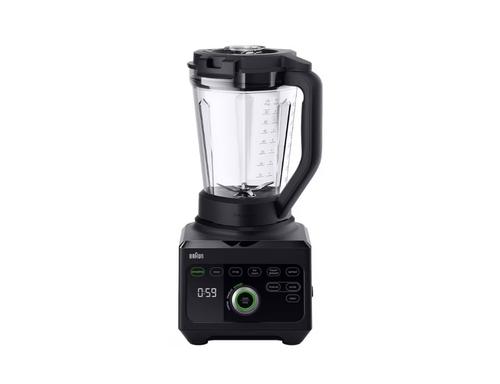 Blender cu carafa Braun PowerBlend 9 JB 9040, 1600 W, 45000 RPM, 3 l, 18 programe (Negru)