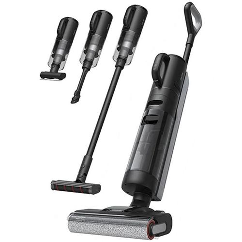 Aspirator vertical fara fir Dreame H12 Dual HHV4, aspirare umed/uscat, 3 moduri de aspirare, putere aspirare 16000Pa, auto-curatare, capacitate rezervor apa curata/murdara-0.9l/0.7l, baterie 4000mAh, autonomie pana la 60min, 300W, afisaj LE