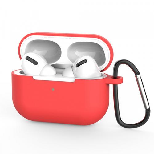 Husa Casti Techsuit Silicone Case pentru Apple AirPods Pro 3 (Rosu)