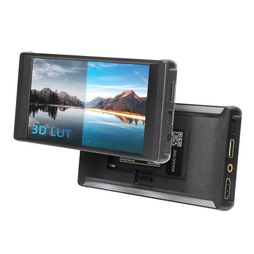 Monitor profesional pentru camera de filmat Portkeys PT6, Ecran 5.2inch, Touchscreen, 600nits, 6W, 10bit (8+2FRC) (Negru)