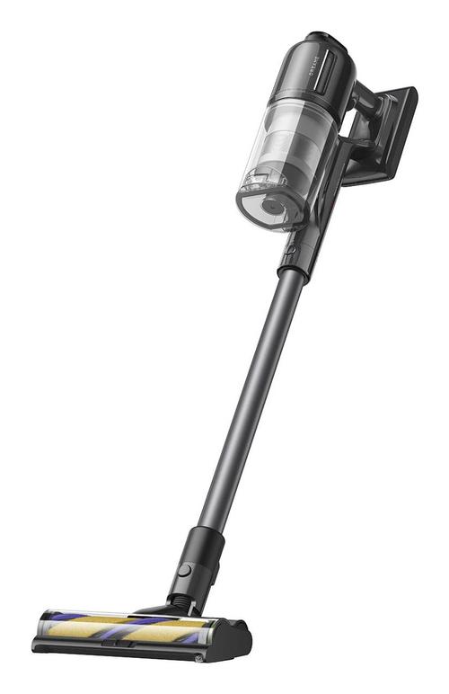 Aspirator vertical fara fir Dreame R20 Ultra Aquacycle VRV57F-AC, Autonomie 90/40 minute, 24000 Pa, Afisaj LED, Omni-Brush cu iluminare CelesTect, Filtru HEPA H14 (Negru)