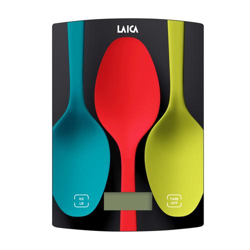 Cantar electronic de bucatarie Laica KS1035, 5 kg (Multicolor)