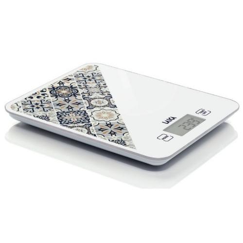 Cantar electronic de bucatarie Laica KS5013, 10 kg, design mediteraneean (Maro)