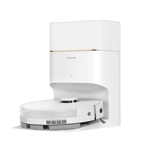 Aspirator robot Dreame D20 Pro Plus RLD43SD-WH, Autonomie 285 minute, HyperStream DuoBrush, 13000 Pa, Navigatie LDS, Control vocal si aplicatie (Alb)