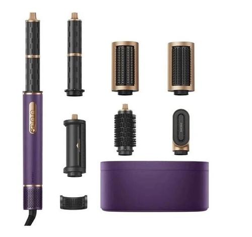 Ondulator si uscator de par Dreame AirStyle Pro AMF18A-PP, kit de accesorii 7 in 1 pentru uscarea si coafarea parului, putere nominala 1300W, 3 setari de temperatura, 3 setari de viteza a fluxului de aer, NTC300 (Violet)