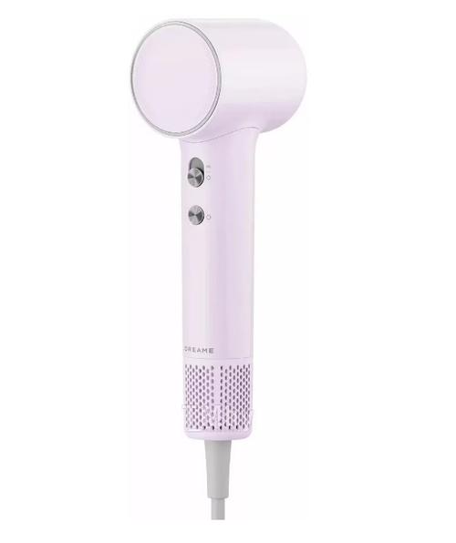Uscator de par Dreame AHG11A-PINK, 1200 W, 2 viteze, 5 setari temperatura, Functie Ionizare (Roz)