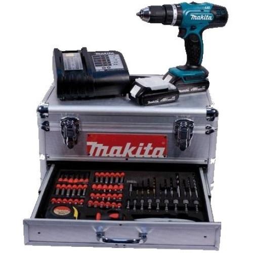 Masina de gaurit, Makita, Model DHP453SYEX, 18 V 2 x 1,5 Ah baterii