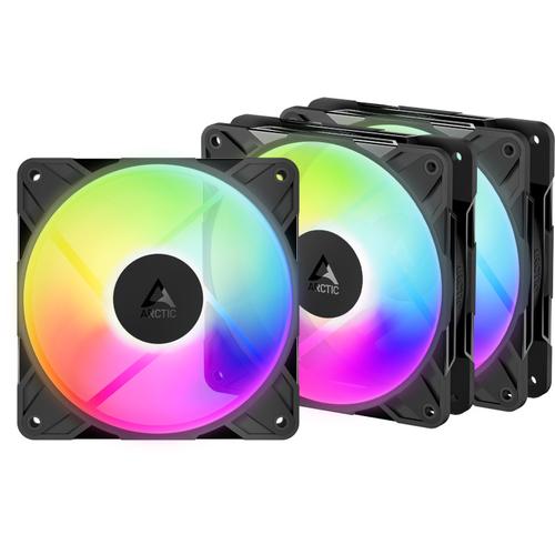 Set ventilatoare Arctic P14 Pro Reverse  A-RGB, 3 x 140 mm, 400 - 2500 rpm, PWM (Negru)