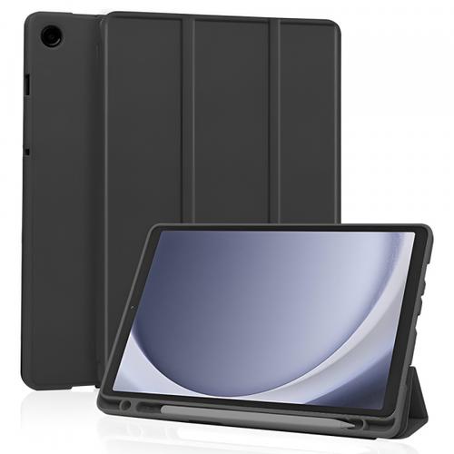 Husa pentru Samsung Galaxy Tab A11 / Tab A9, Techsuit, Flex Trifold New Model (Negru)