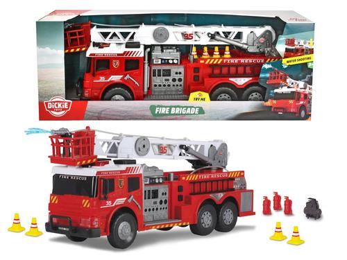 Masina de pompieri cu pulverizator de apa si accesorii DICKIE TOYS, 62cm