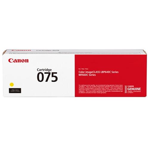 Toner Canon 075Y, 1.300 pagini (Galben)