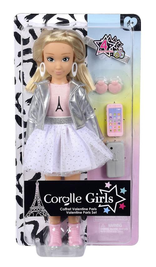 Papusa Corolle Valentine Set Saptamana Modei la Paris, 28cm